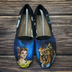 Hand Painted Disney Beauty and The Beast Toms 11